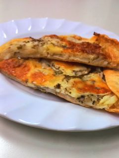 Una foto de Tarta de Cebolla Express