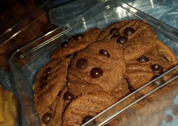 Resep Choco cookies NO OVEN NO MIXER, Enak Banget