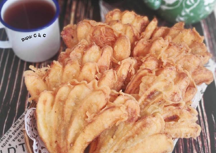 Siap Saji Pisang goreng kipas Ala Rumahan