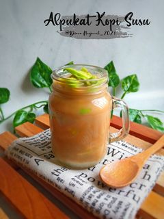 Foto resep Alpukat Kopi Susu