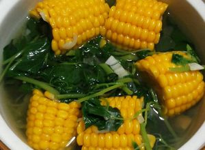 Foto resep Sayur Bayam Jagung Bening