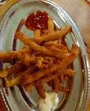 Chauchas fritas