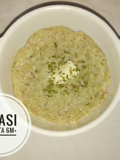 Foto resep Bubur Mix Salmon Brokoli - MPASI 6M+ 4 Bintang