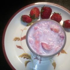 A picture of Strawberry Milk Shake.