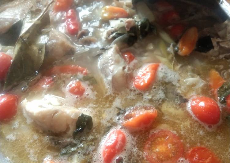 Sup ikan kerapu pedas,asam,manis😁