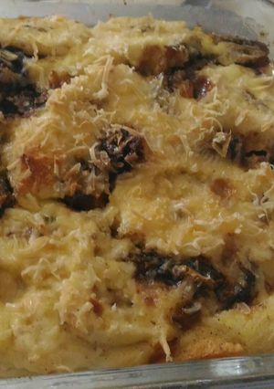 Foto resep Banana Bread Pudding
