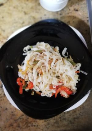 Una foto de Pasta de arroz