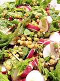 Insalata lenticchie e ravanelli