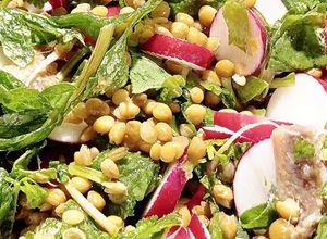 Foto di Insalata lenticchie e ravanelli