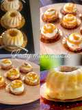 Peach and Apricot Bavarois