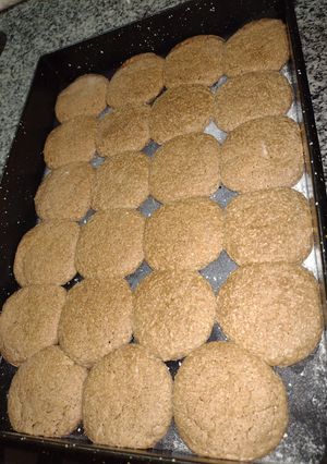 Una foto de Tapitas de alfajores/ galletitas