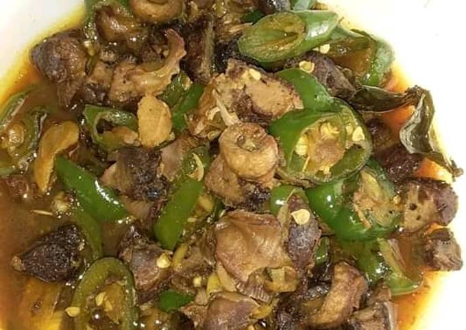 Bahan Memasak Ati Ampela Cabe Hijau Yang Cepat Resepenakbgt Com