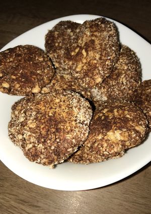 Una foto de Galletitas de cacao y banana