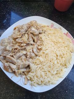 صورة لوصفة ستيك بصوص المشروم 🍄