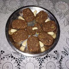 A picture of Fenugreek (Methi) seeds peda.
