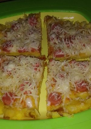 Foto resep Pizza Roti Tawar