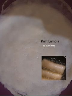 Foto resep Kulit Lumpia Ekonomis Simpel -144 by Bumi