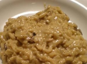 Una foto de Risotto de ceps
