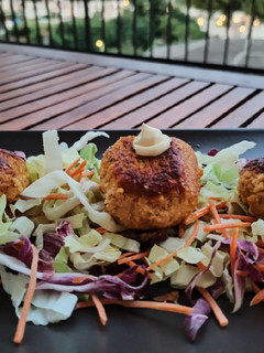 Foto di Polpette speziate zucca e pollo