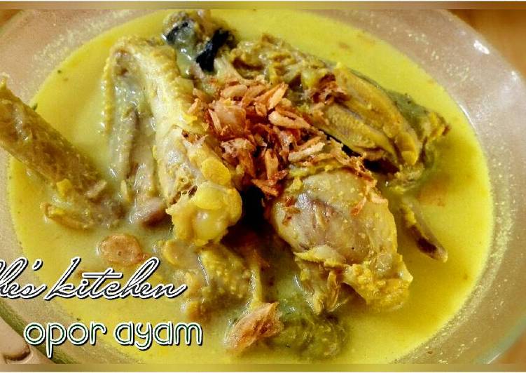 Opor ayam (resep warisan keluarga)