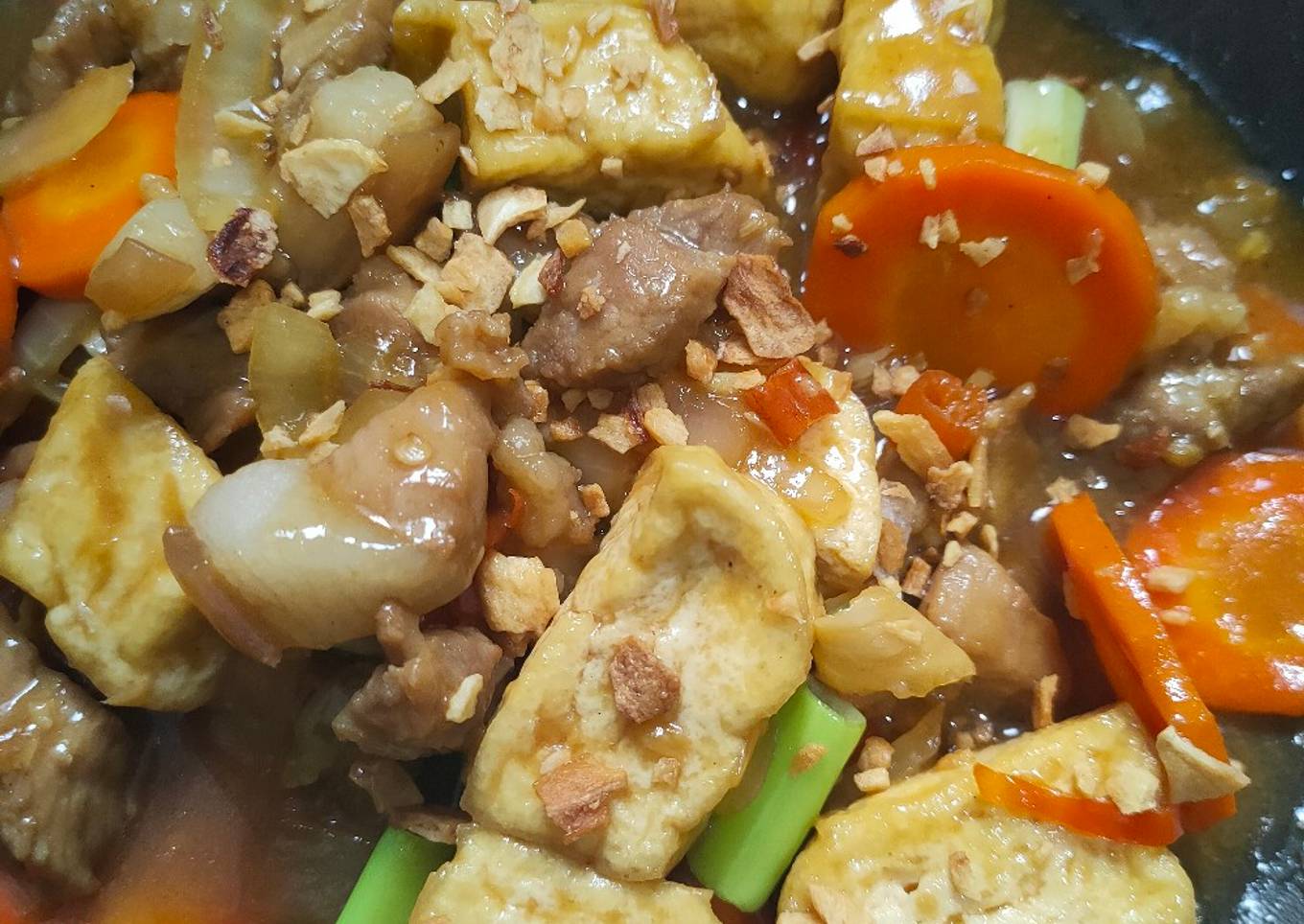 (non halal) Samchan tofu