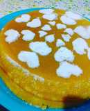 Pastel hotcake súper esponjoso en sartén