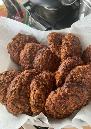 Una foto de Galletas de avena natural