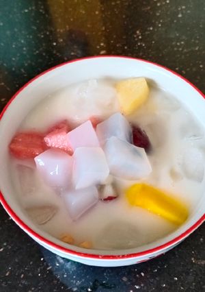 Foto resep Ximilu (es buah hongkong)