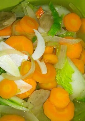 Foto resep Tumis sawi wortel 🍴
