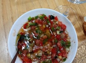 Una foto de Salsa criolla