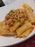 Paccheri con salmone si può eseguire in 2 versioni