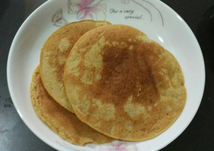 Cara Gampang memasak Pumpkin Pancakes yang Enak Banget