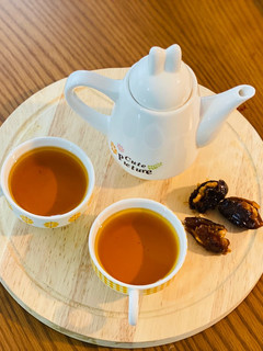 عکسی از دستور دمنوش چای سبز و زعفران