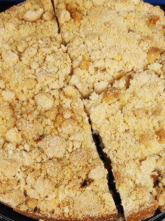 Una foto de Tarta de manzana con crumble