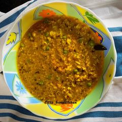 A picture of Mixed Vegetable Moong Daal.