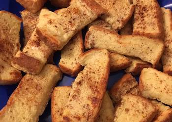 Easy Making Recipe Baked French Toast Sticks FreezerFriendly Delicious Simple