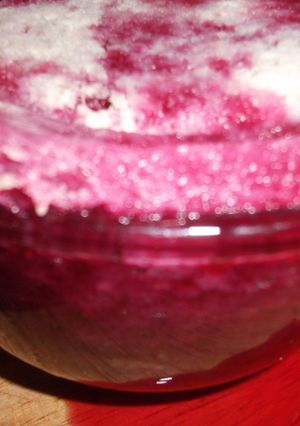 A picture of Summer pudding.
