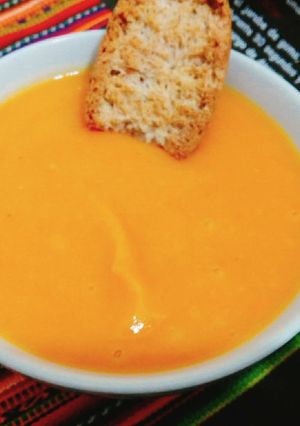 Una foto de Crema de verduras