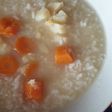 Sopa de verduras con arroz