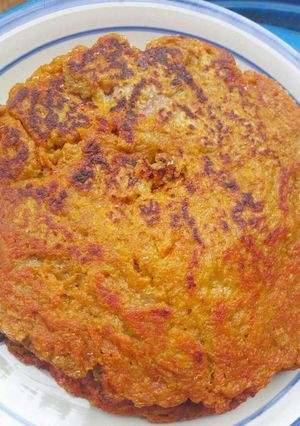 A picture of Water yam akara.