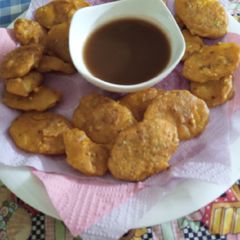 A picture of Potato chips Fritters.