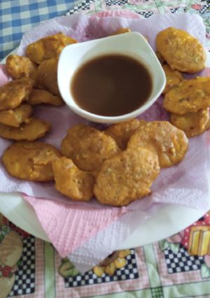 A picture of Potato chips Fritters.