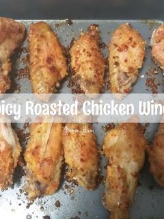 Foto resep Spicy Roasted Chicken Wings