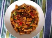 Gambar tumis kikil bumbu kuning pedas