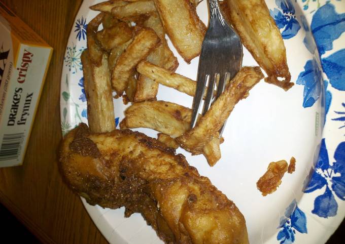 Recipe of Favorite Major's beer battered cod