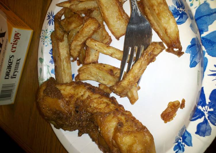 Simple Way to Prepare Quick Major&#39;s beer battered cod