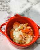 Gà xào dứa phomai nướng