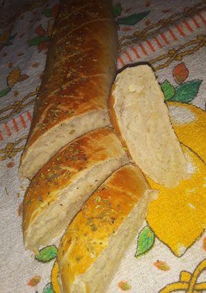 Una foto de Pan Casero Con Grasa👌🥖