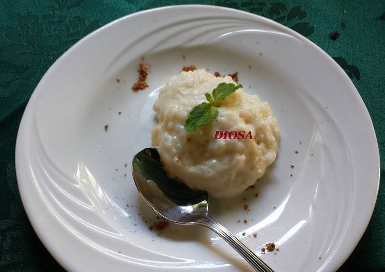 Arroz con leche apto para Diabéticos