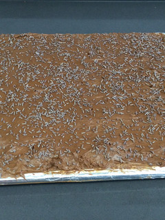 Una foto de Tarta de galletas con chocolate